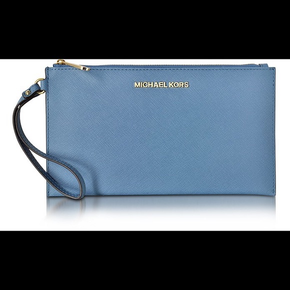 Brand new MK wristlet pale blue - Picture 1 of 9